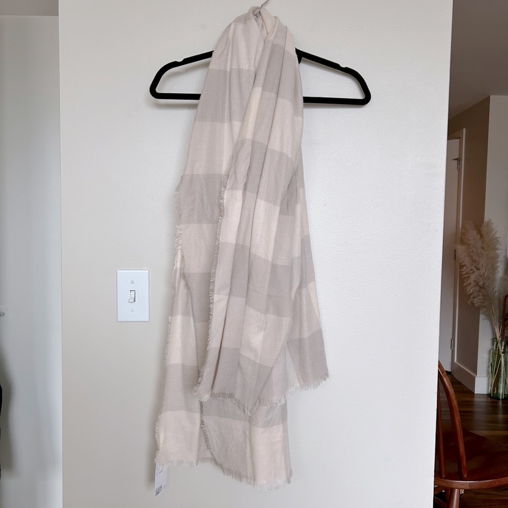 H&M Cream, Taupe, and Tan Scarf